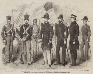 Officers and Marines of the United States